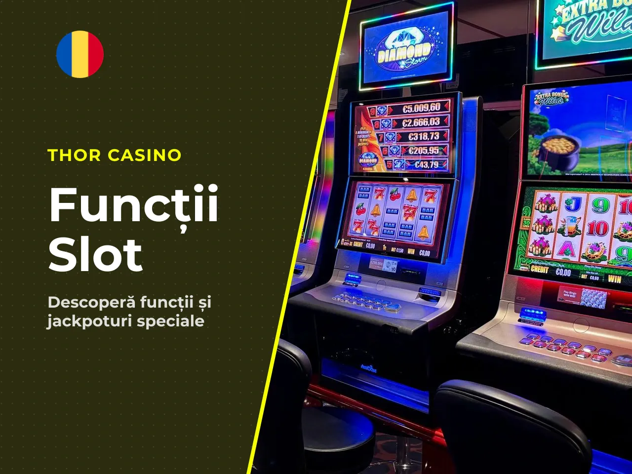Jackpot, simboluri speciale și funcții disponibile
