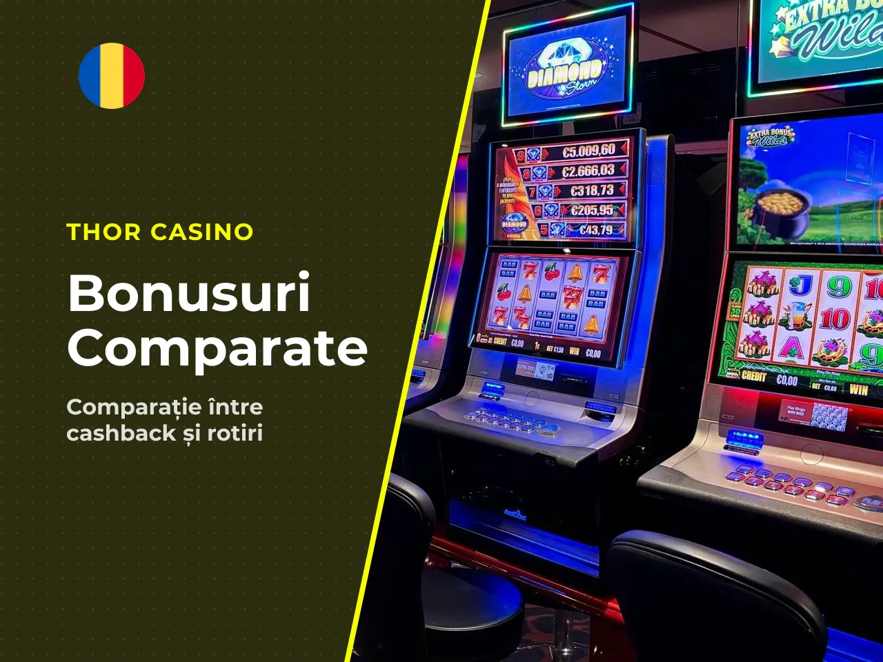 Cum compari cashback-ul cu free spins