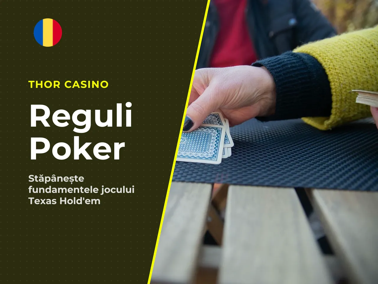 Blind-uri, distribuirea cărților și acțiuni pre-flop