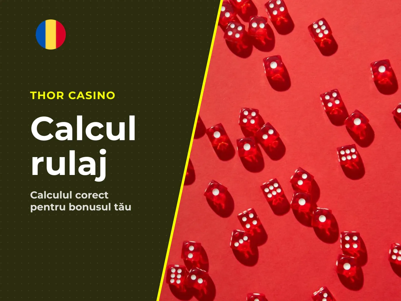 Exemplu concret de calcul al rulajului