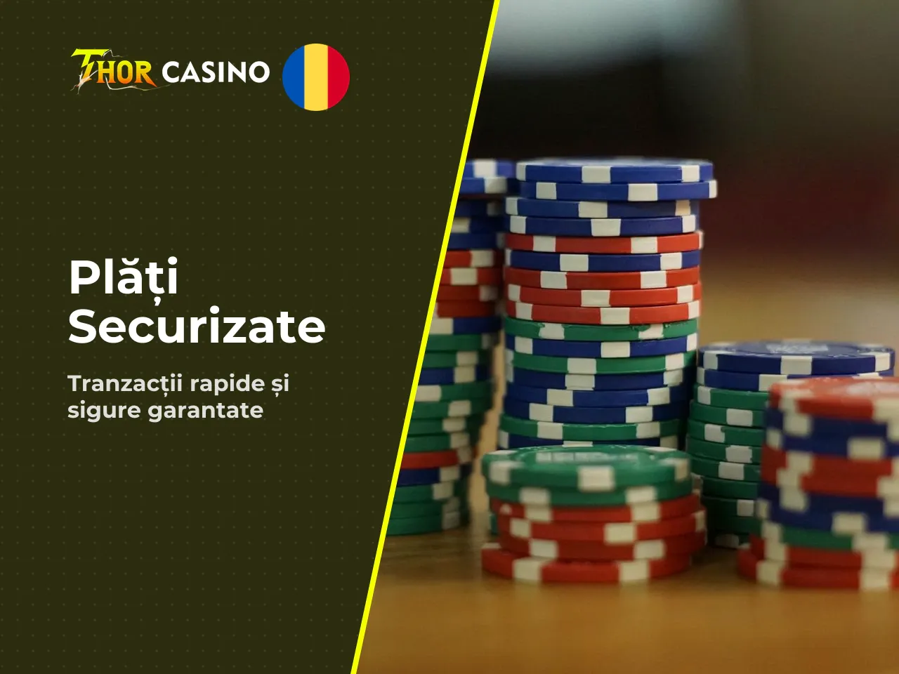 Metode de plată pe Thor Casino