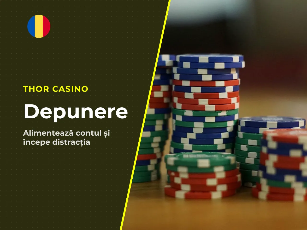 Deposit and Play îndeplinirea condițiilor pentru