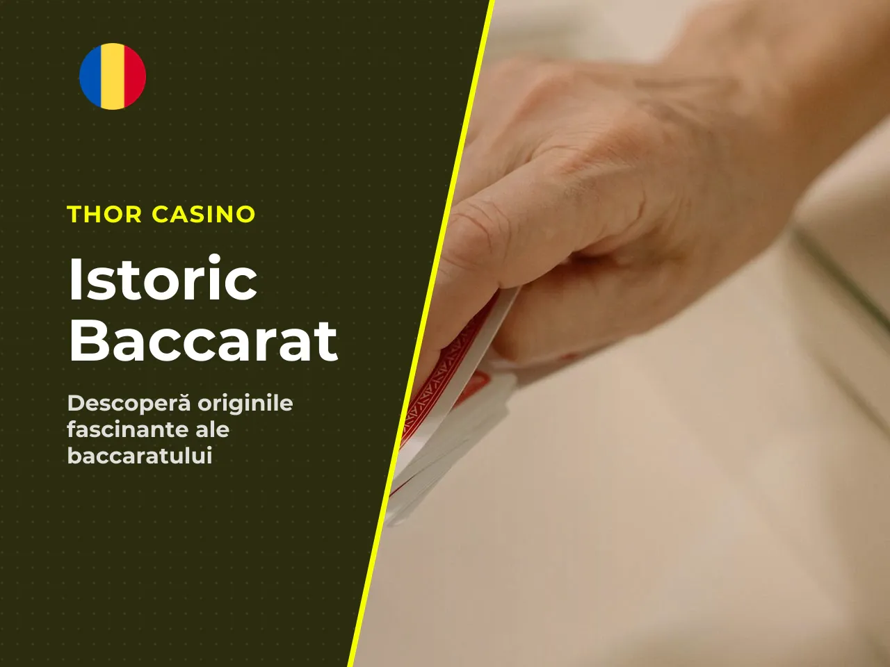 Scurt istoric și poziția baccarat în