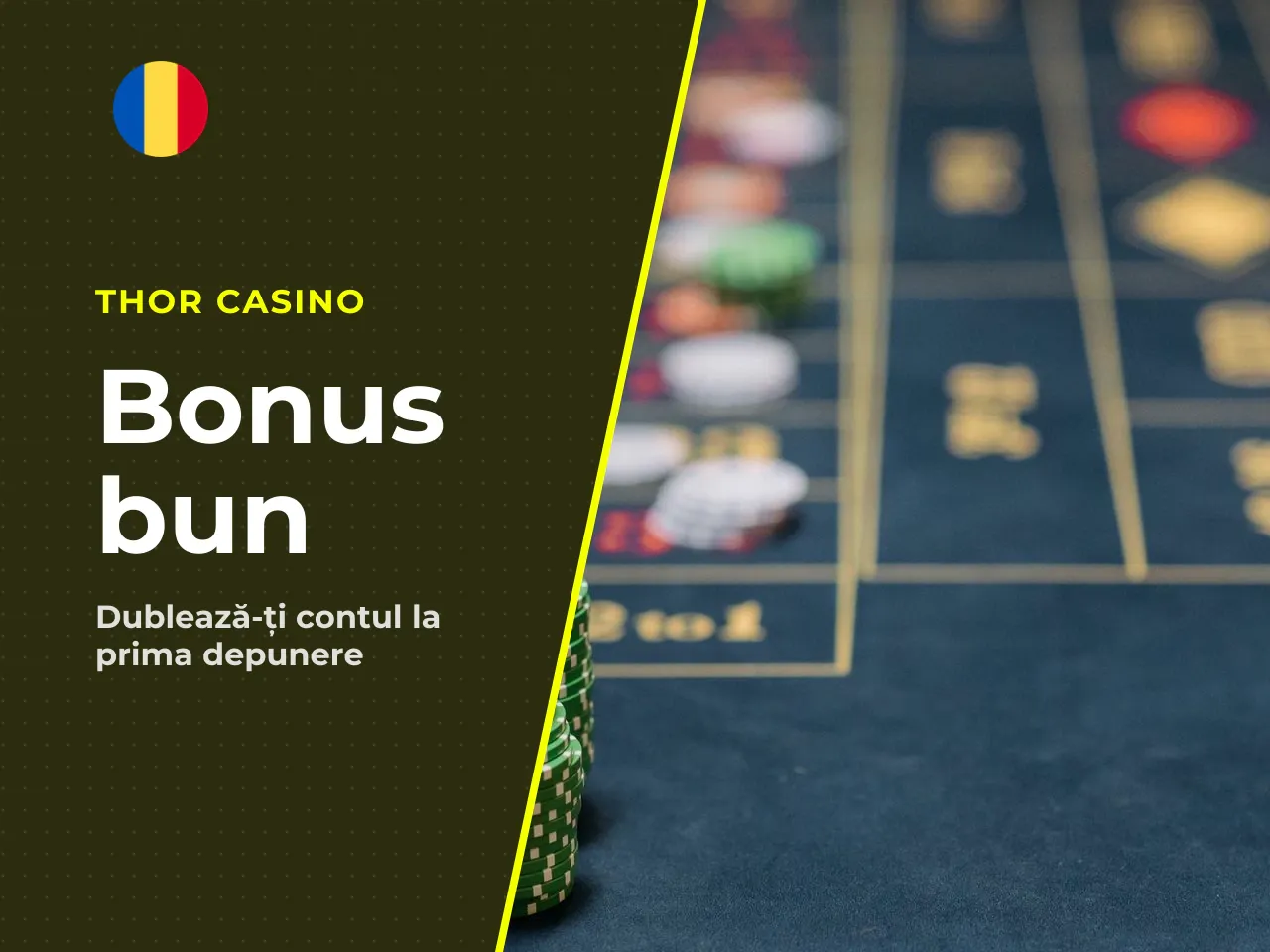 Bonus de bun venit și deposit