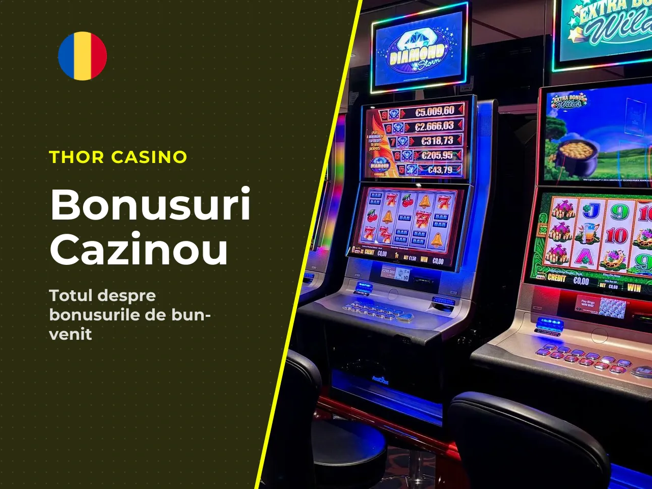 Bonus de bun venit și rotiri