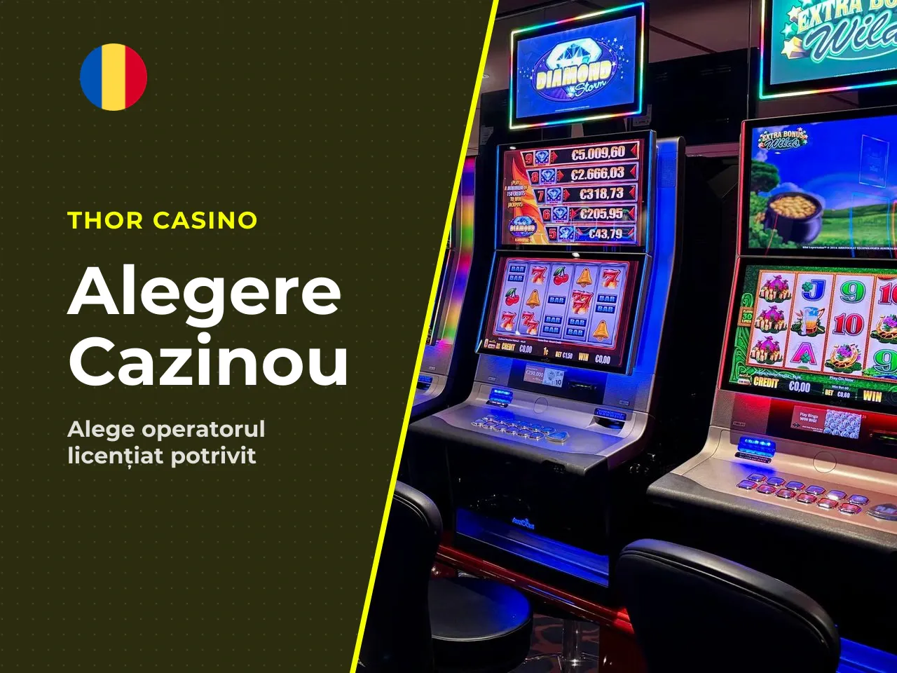 1. Selectează un cazinou licențiat ONJN