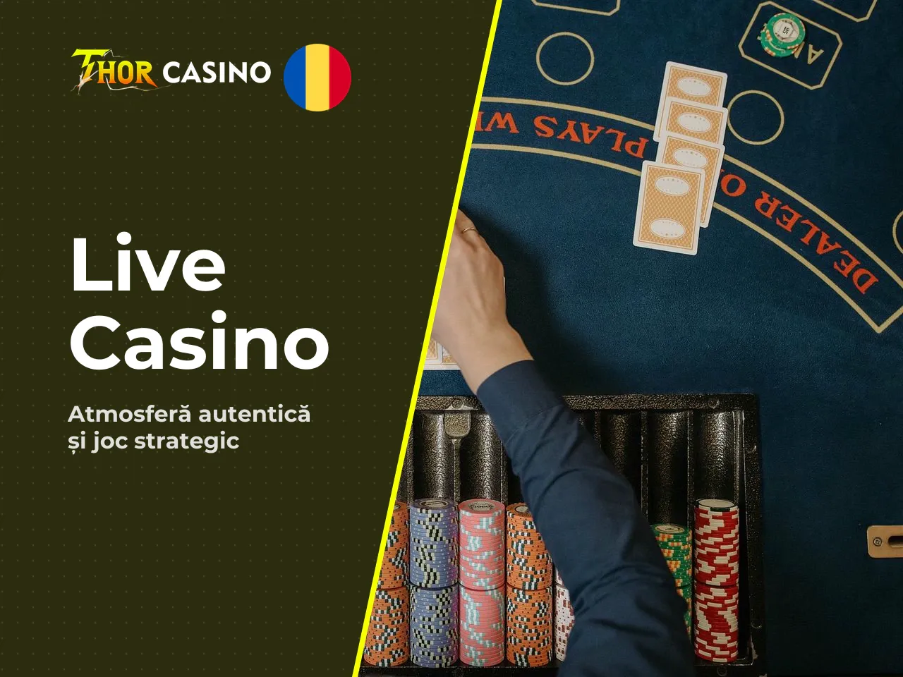 Live dealer și jocuri de masă
