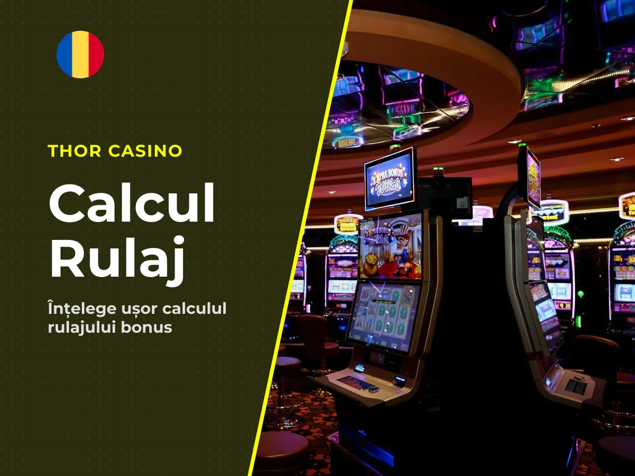 Exemplu de calcul al rulajului în