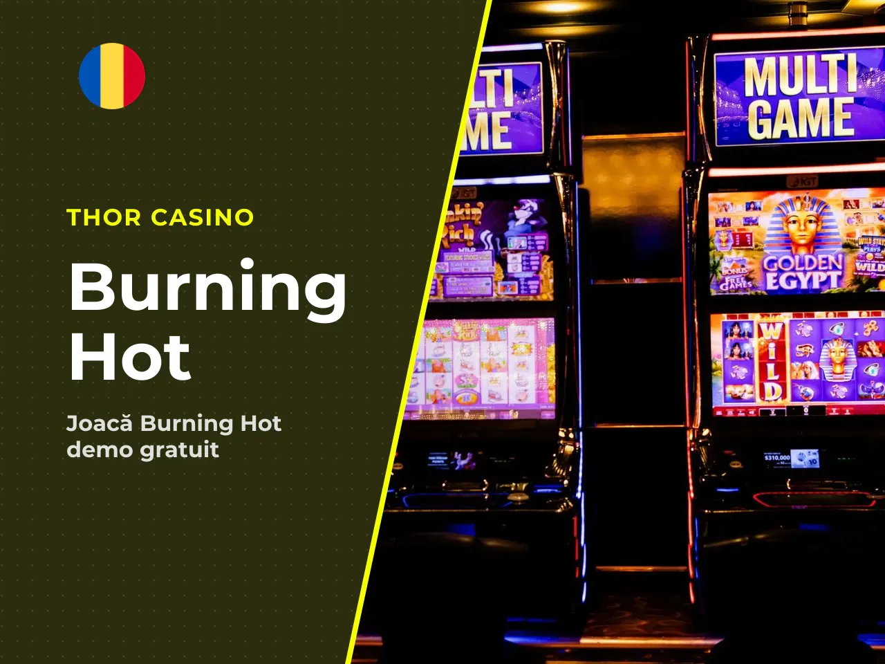 Burning Hot în categoria păcănelelor online