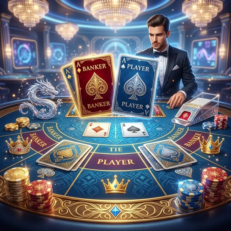 Baccarat online reguli, mod demo, live