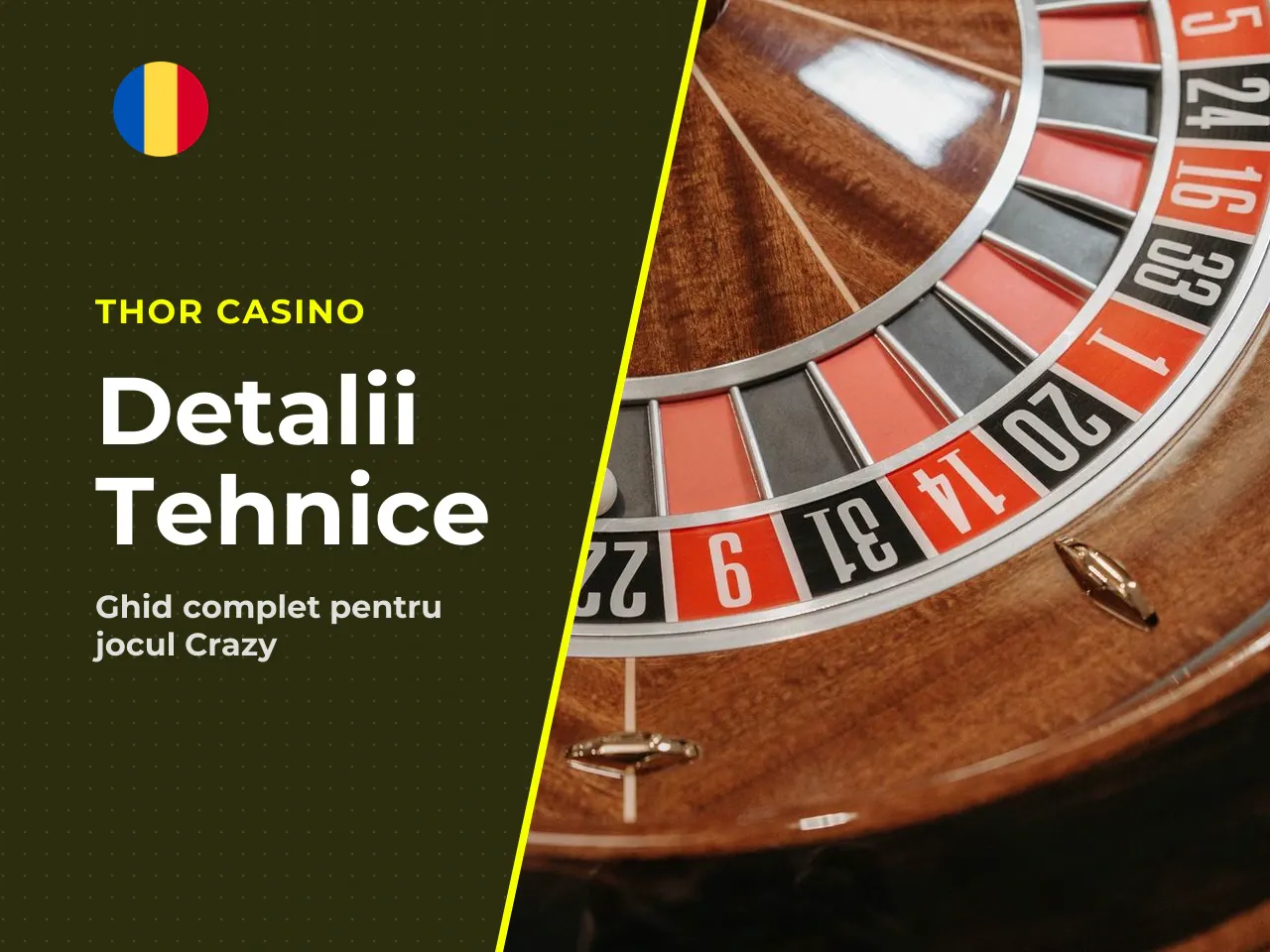 Specificații tehnice Crazy Time