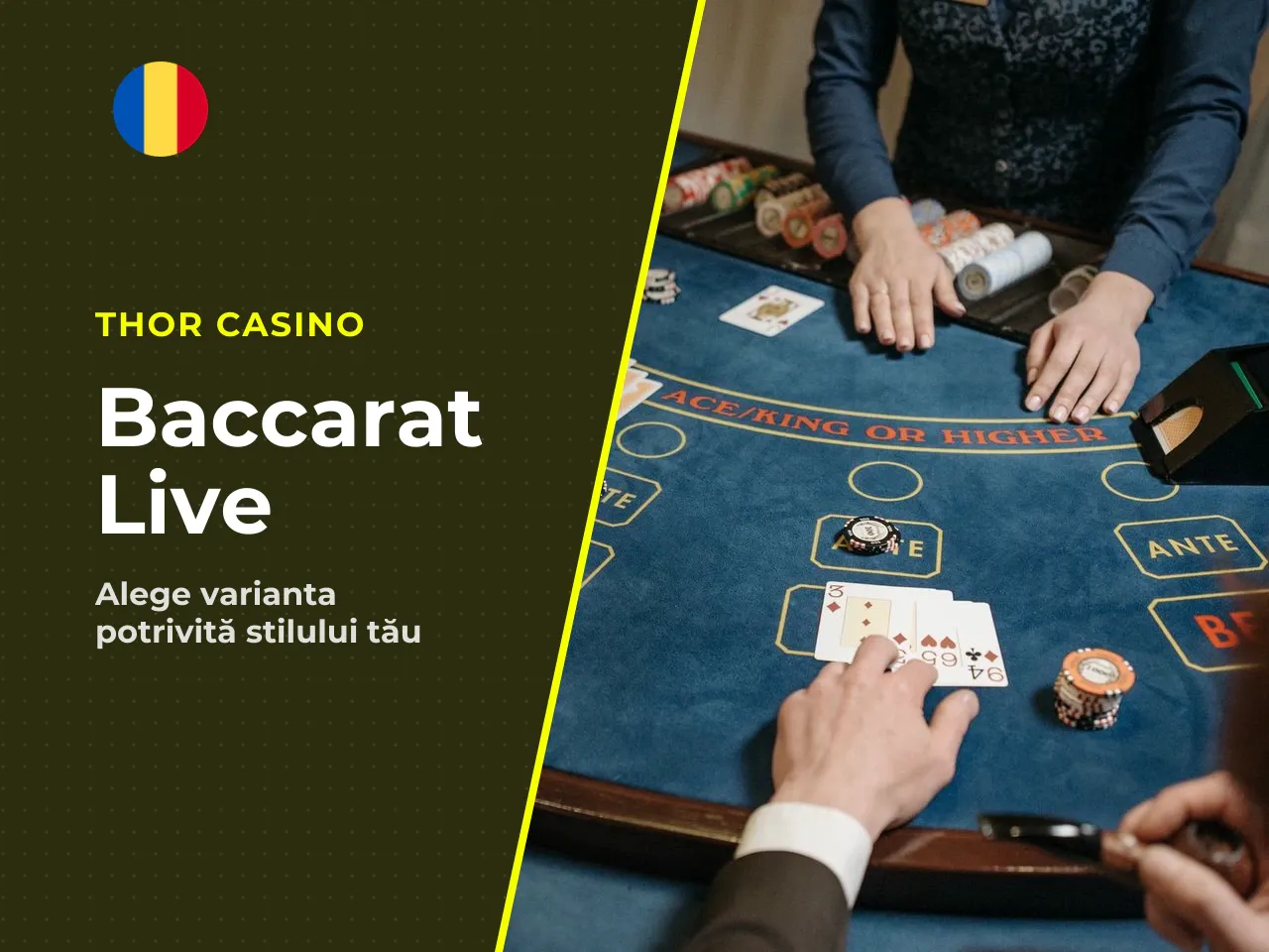 Cum să alegi între live baccarat