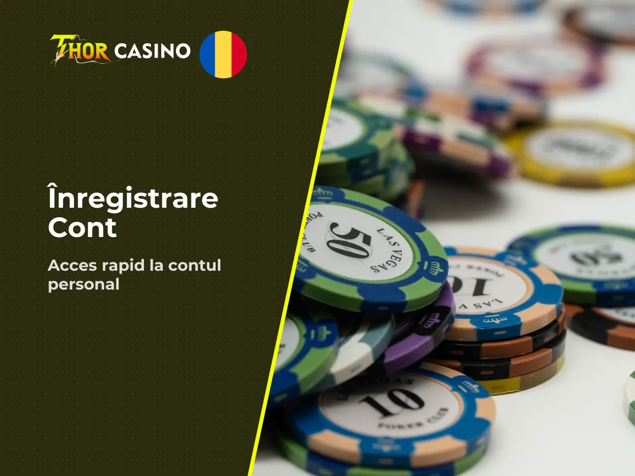 Înregistrare și Thor Casino Login ghid